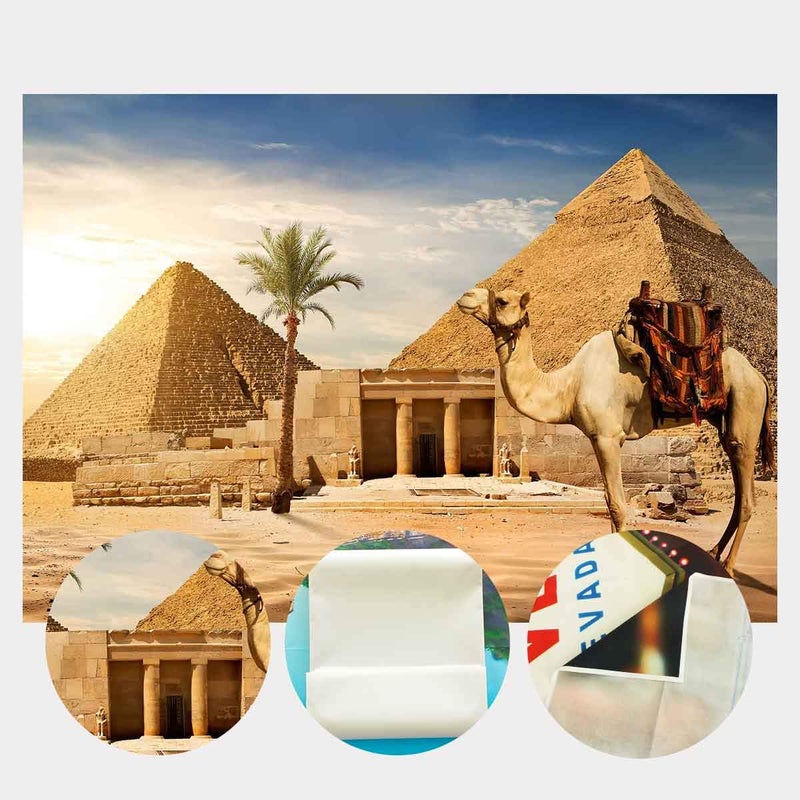 LYLYCTY خلفية هرمية قديمة الحضارة المصرية 7x5 قدم مع جمل لالتقاط الصور LYLYCTY - Image 5